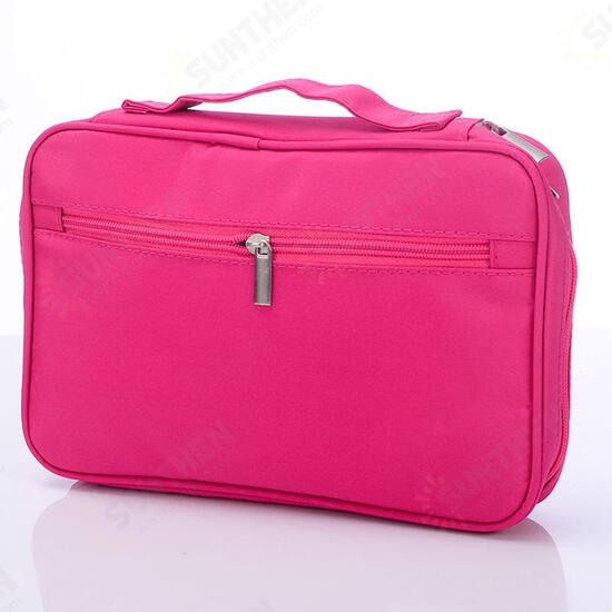 Nylon Women Travel Cosmetic Bag Waterproof Makeup Tool Storage Finishing Handbag Organizer Accessories