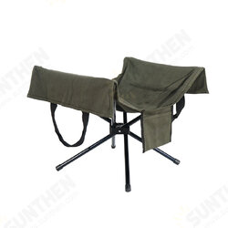 Outdoor Campfire Firewood Rack Collection Bag Aluminum Alloy Lightweight Camping Portable Firewood Storage Bag