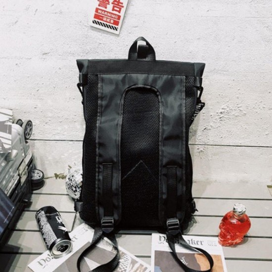 Outdoor Travel Shoulder Backpack Student School Bag Waterproof Handbag Rucksack Men Women