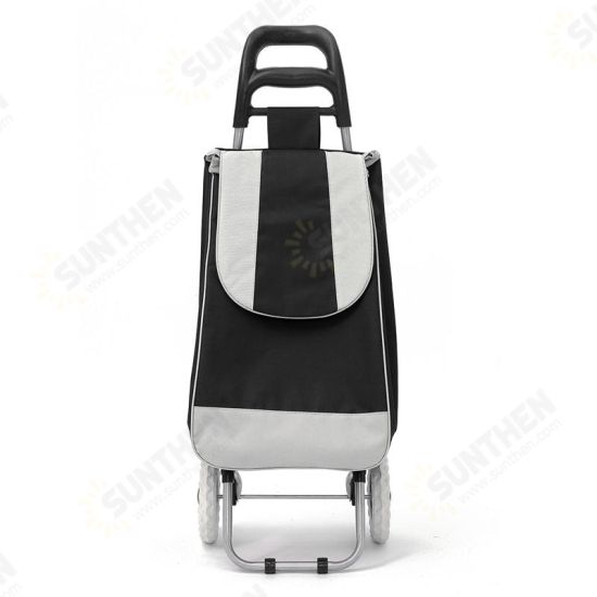 Oxford Large Shopping Trolley Bag On Wheels Push Tote Foldable Grocery Luggage Oxford Large Shopping Trolley Bag On Wheels Push Tote Foldable Grocery Luggage