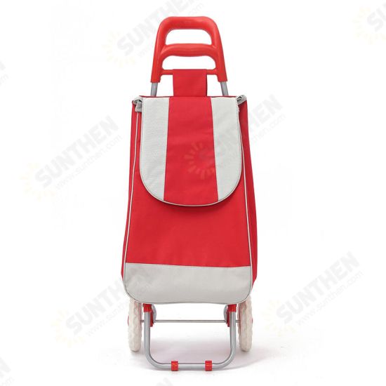Oxford Large Shopping Trolley Bag On Wheels Push Tote Foldable Grocery Luggage Oxford Large Shopping Trolley Bag On Wheels Push Tote Foldable Grocery Luggage
