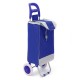 Oxford Large Shopping Trolley Bag On Wheels Push Tote Foldable Grocery Luggage