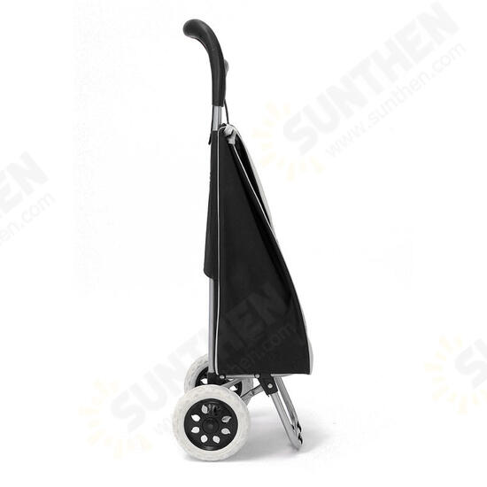Oxford Large Shopping Trolley Bag On Wheels Push Tote Foldable Grocery Luggage Oxford Large Shopping Trolley Bag On Wheels Push Tote Foldable Grocery Luggage