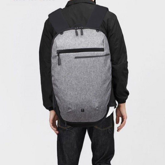 Oxford USB Backpack Travel Waterproof Laptop Bag School Bag Sport Shoulder Bag With Ball Net Pack