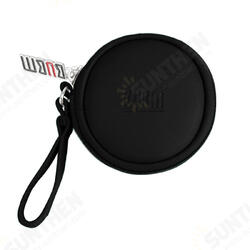 PU Leather Earphone Storage Case Travel Portable Waterproof USB Data Cable Charger Holder Bag