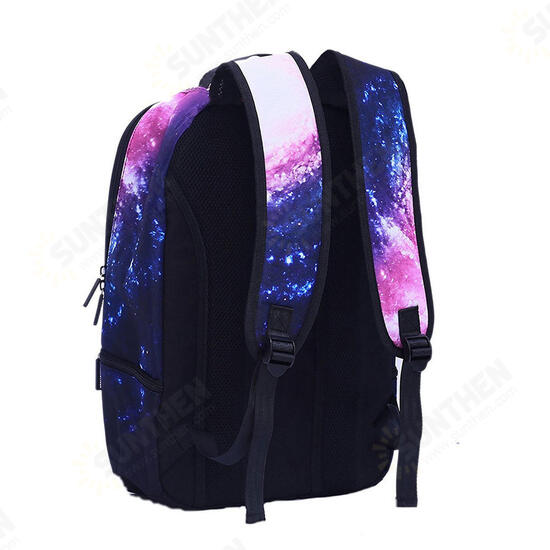 Polyester Cartoon Laptop Backpack Cute Animal Dog Cat Print Schoolbag Rucksack