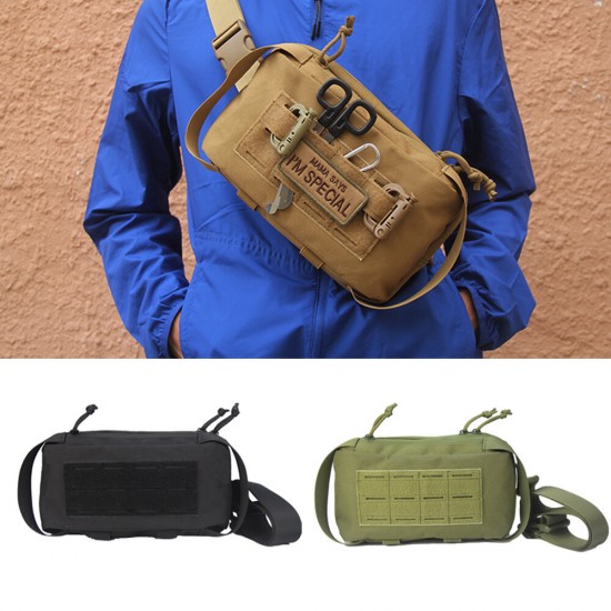 Tactical Shoulder Bag Men Sling Crossbody Molle Bag Camping Travel Fishing Military Backpack