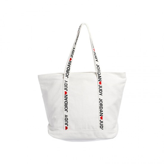 2.2L Canvas Shoulder Bag Leisure Handbag Shopping Bag Outdoor Travel