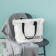 2.2L Canvas Shoulder Bag Leisure Handbag Shopping Bag Outdoor Travel