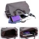 Canvas Travel Bag Outdoor Men Casual Fashion Handbag Large Capacity Multifunctional Bag