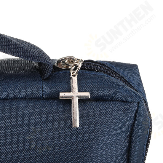 Large Bible Study Book Holy Cover Case Carry Bag Bible Study Book Holy Cover Case Protective Canvas Handbag Judaism