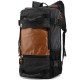 Large Capacity Khaki Function Travel Canvas Backpack Male Waterproof Computer Causal Men Backpacks Duffel Shoulder Bag
