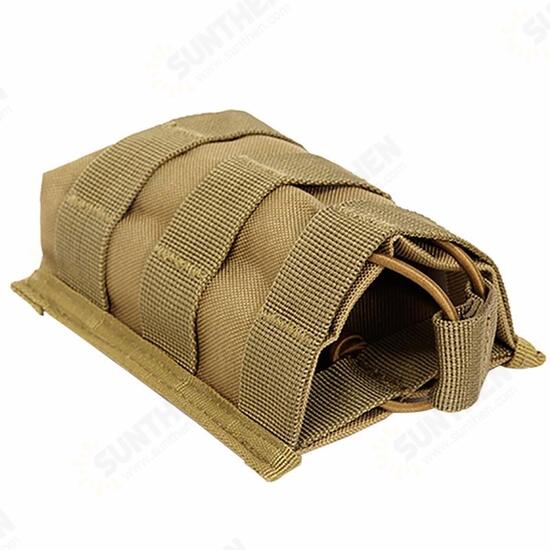 Mini Walkie Talkie Tactical Bag Military Camouflage Outdoor Camping Hunting Bag Storage Pouch