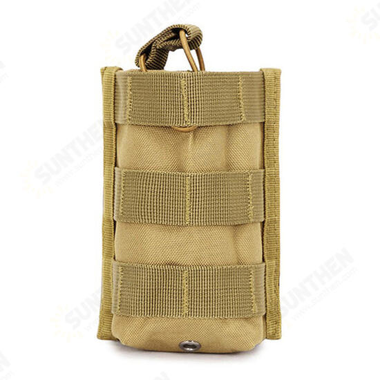 Mini Walkie Talkie Tactical Bag Military Camouflage Outdoor Camping Hunting Bag Storage Pouch