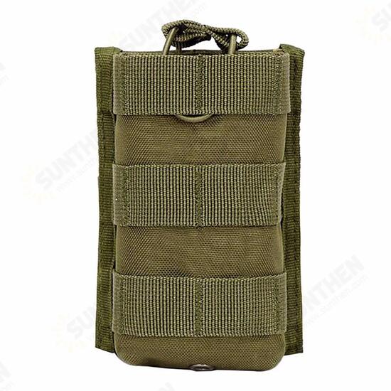 Mini Walkie Talkie Tactical Bag Military Camouflage Outdoor Camping Hunting Bag Storage Pouch