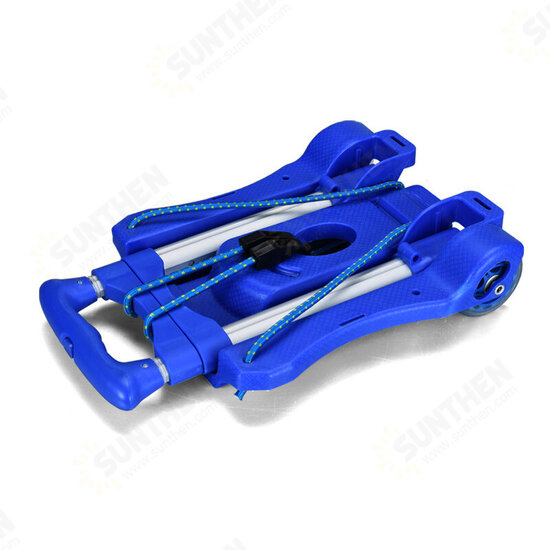 Max Load 40KG Portable Cart Folding Pull Rod Car Luggage Shopping Transport Sack Hand Cart Max Load 40KG Portable Cart Folding Pull Rod Car Luggage Shopping Transport Sack Hand Cart