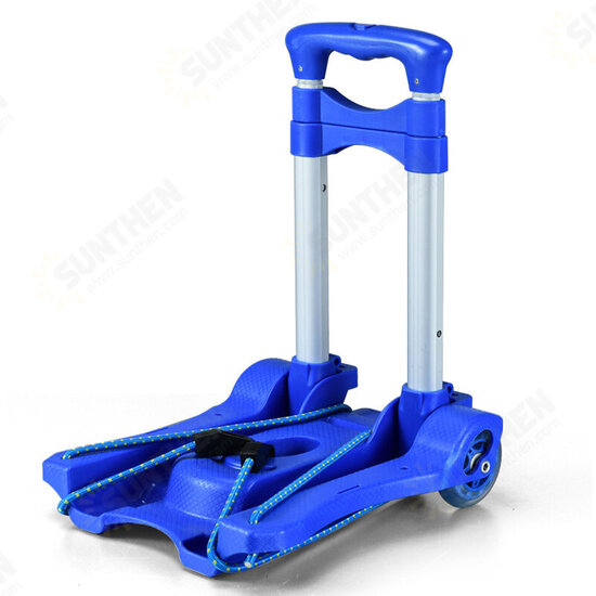 Max Load 40KG Portable Cart Folding Pull Rod Car Luggage Shopping Transport Sack Hand Cart Max Load 40KG Portable Cart Folding Pull Rod Car Luggage Shopping Transport Sack Hand Cart
