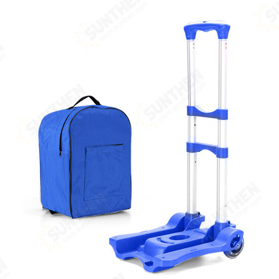 Max Load 40KG Portable Cart Folding Pull Rod Car Luggage Shopping Transport Sack Hand Cart Max Load 40KG Portable Cart Folding Pull Rod Car Luggage Shopping Transport Sack Hand Cart
