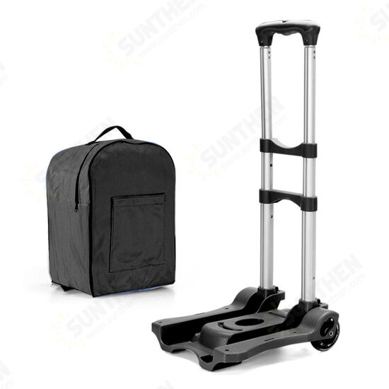 Max Load 40KG Portable Cart Folding Pull Rod Car Luggage Shopping Transport Sack Hand Cart