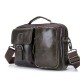 Men Genuine Leather Briefcase Shoulder Bag Business Travel Messenger Crossbody Laptop Handbag