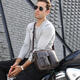 Men Genuine Leather Briefcase Shoulder Bag Business Travel Messenger Crossbody Laptop Handbag