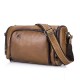 Men Genuine Leather Vintage Shoulder Bag Pack Crossbody Messenger Gym Pouch Sports Travel