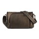 Men Genuine Leather Vintage Shoulder Bag Pack Crossbody Messenger Gym Pouch Sports Travel