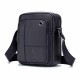 Men Leather Bag Messenger Cross Body Portable Travel Shoulder Briefcase Satchel Retro Outdoor Chest Backpack Bag Day Packs