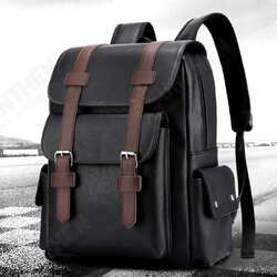 Men Leather School Backpacks Outdoor Travel Satchel Shoulder Bag Rucksack Satchel Handbag Men Leather School Backpacks Outdoor Travel Satchel Shoulder Bag Rucksack Satchel Handbag