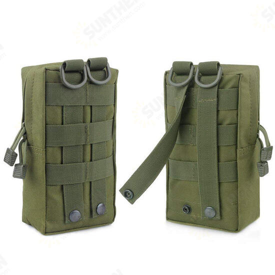 Men Molle Tactical Bag Accessory Waist Bag Running Cycling Phone Bag