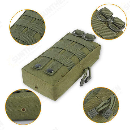 Men Molle Tactical Bag Accessory Waist Bag Running Cycling Phone Bag Men Molle Tactical Bag Accessory Waist Bag Running Cycling Phone Bag