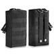 Men Molle Tactical Bag Accessory Waist Bag Running Cycling Phone Bag Men Molle Tactical Bag Accessory Waist Bag Running Cycling Phone Bag