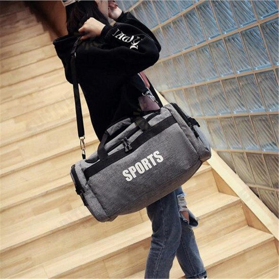 Men Women Camping Travel Shoulder Outdoor Luggage Large Gym Duffle Sport Satchel Bag Men Women Camping Travel Shoulder Outdoor Luggage Large Gym Duffle Sport Satchel Bag