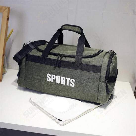 Men Women Camping Travel Shoulder Outdoor Luggage Large Gym Duffle Sport Satchel Bag Men Women Camping Travel Shoulder Outdoor Luggage Large Gym Duffle Sport Satchel Bag
