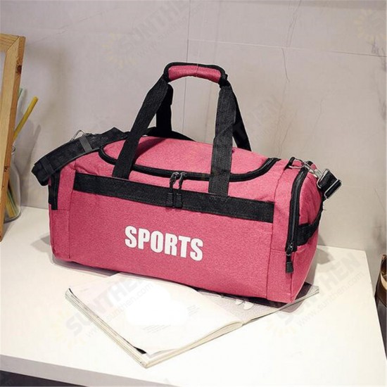 Men Women Camping Travel Shoulder Outdoor Luggage Large Gym Duffle Sport Satchel Bag Men Women Camping Travel Shoulder Outdoor Luggage Large Gym Duffle Sport Satchel Bag