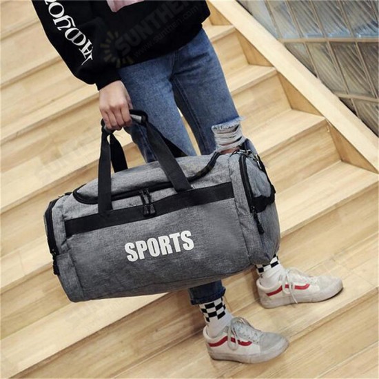 Men Women Camping Travel Shoulder Outdoor Luggage Large Gym Duffle Sport Satchel Bag Men Women Camping Travel Shoulder Outdoor Luggage Large Gym Duffle Sport Satchel Bag