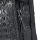 Men's New Leather Crocodile Pattern Chest Bag Sling Backpack Crossbody Bags