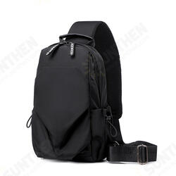 Men's chest bag simple shoulder Messenger bag student fashion Oxford spinning casual sports Messenger bag small bag male Men's chest bag simple shoulder Messenger bag student fashion Oxford spinning casual sports Messenger bag small bag male