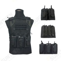 Multi-functional Tactical Molle Vest Bag Waist Bag EDC Tool Accessories Bag Storage Bag Outdoor Camping Hunting Multi-functional Tactical Molle Vest Bag Waist Bag EDC Tool Accessories Bag Storage Bag Outdoor Camping Hunting