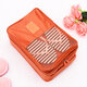 Nylon Shoe Storage Bag Double Layer Waterproof Portable Folding Pouch Case Organizer