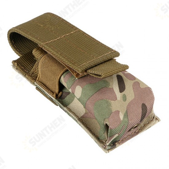 Nylon Single Mag Pouch Insert Flashlight Combo Clip Carrier For Duty Belt Hunting Gun Accessories