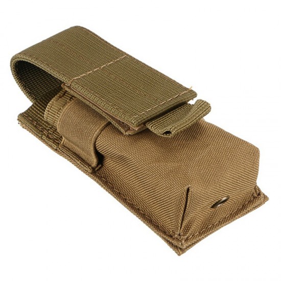 Nylon Single Mag Pouch Insert Flashlight Combo Clip Carrier For Duty Belt Hunting Gun Accessories