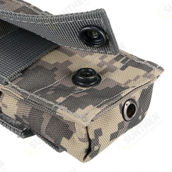 Nylon Single Mag Pouch Insert Flashlight Combo Clip Carrier For Duty Belt Hunting Gun Accessories