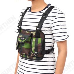 Nylon Tactical Chest Bag Crossbody Bag Camping Hunting Shoulder Bag Nylon Tactical Chest Bag Crossbody Bag Camping Hunting Shoulder Bag