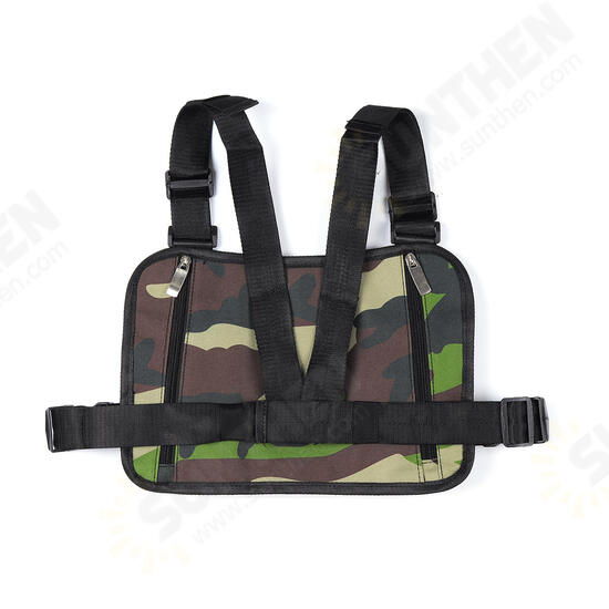 Nylon Tactical Chest Bag Crossbody Bag Camping Hunting Shoulder Bag