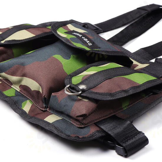 Nylon Tactical Chest Bag Crossbody Bag Camping Hunting Shoulder Bag