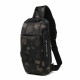 Chest Bag USB External Charging Anti-theft Crossbody Bag Waterproof Shoulder Bag for Camping Travel