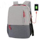 Outdoor Camping Nylon 25L USB Charging Backpack Waterproof Large Big Capacity Laptop Bag
