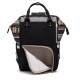 Outdoor Mummy Backpack Nappy Diaper Bag Travel Storage Bag Vintage Floral Shoulder Bag Outdoor Mummy Backpack Nappy Diaper Bag Travel Storage Bag Vintage Floral Shoulder Bag
