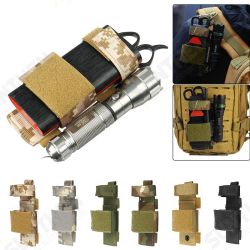 Outdoor Nylon Tactical Bag Flashlight Clip First Aid Tourniquet Buckle Strap Combat Application For Emergency Injury Outdoor Nylon Tactical Bag Flashlight Clip First Aid Tourniquet Buckle Strap Combat Application For Emergency Injury
